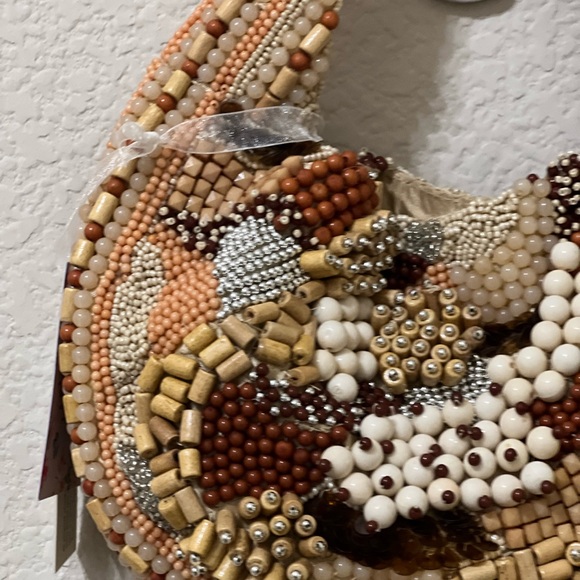 Handmade Beaded Multicolor Hobo Bag - Picture 3 of 11